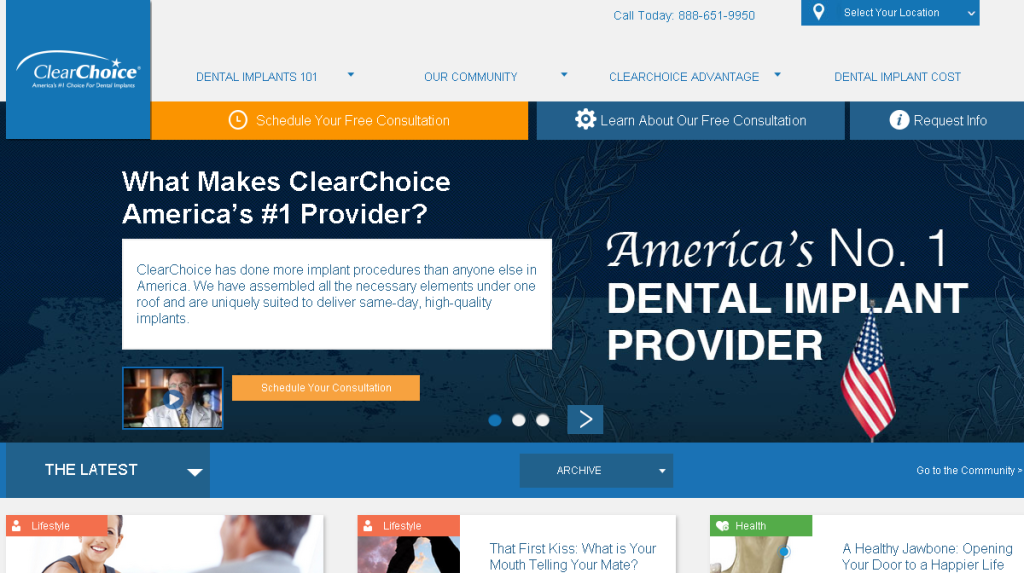 clearchoice screen